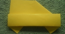 2D оригами машинка из бумаги своими руками