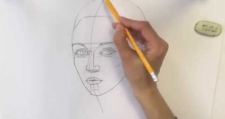 Видео уроки рисования. Как нарисовать ЛИЦО ЧЕЛОВЕКА карандашом
