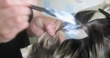 Видео урок мелирования волос