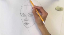Видео уроки рисования. Как нарисовать ЛИЦО ЧЕЛОВЕКА карандашом